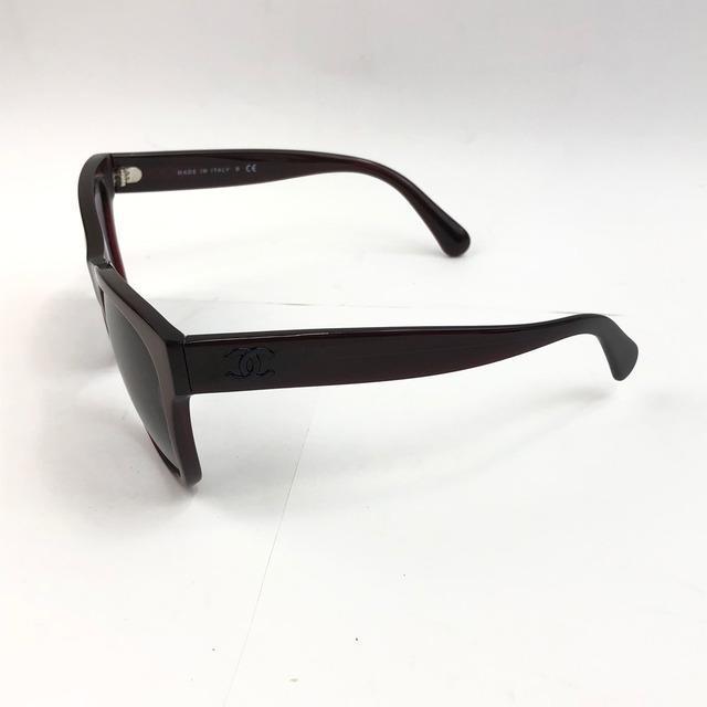 CHANEL シャネル サングラス ココマーク メガネ ワインレッド ブラウン サングラス ココマーク シャネル 01452 □美品□ ブラウン⁄ベッコウ