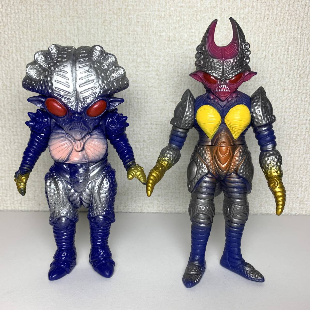 ベンゼン星人 レディベンゼン星人 2体セット ウルトラ怪獣シリーズ