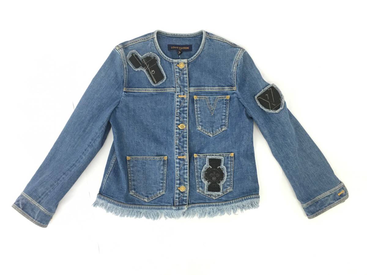 ◇ 超美品 ヴィトン トップス レディース デニムジャケット 42 HA983 