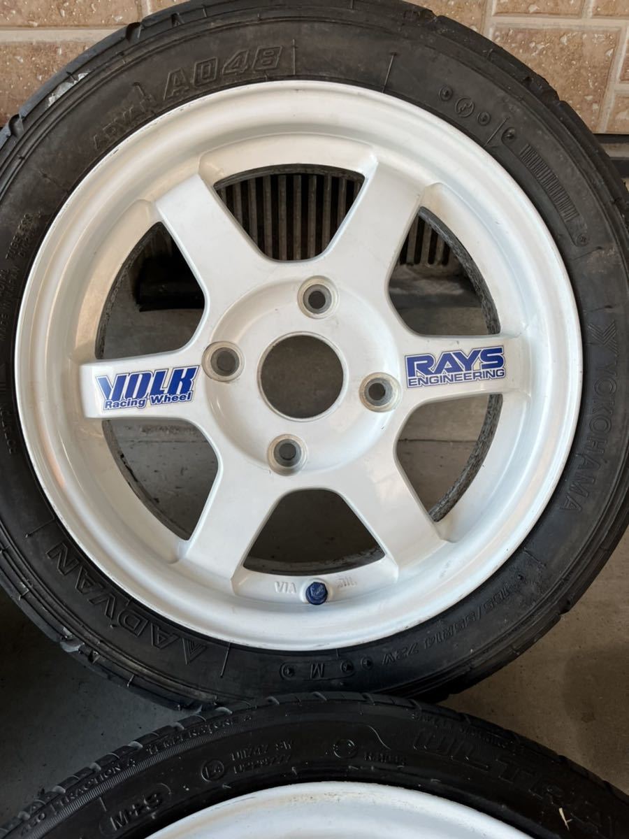TE37 14インチ AZ-1 カプチーノサイズ RAYS VOLK ボルクレーシング 