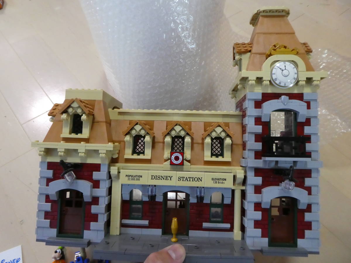 駅とフィグのみ LEGO ディズニートレイン 71044 ミッキー ミニー 
