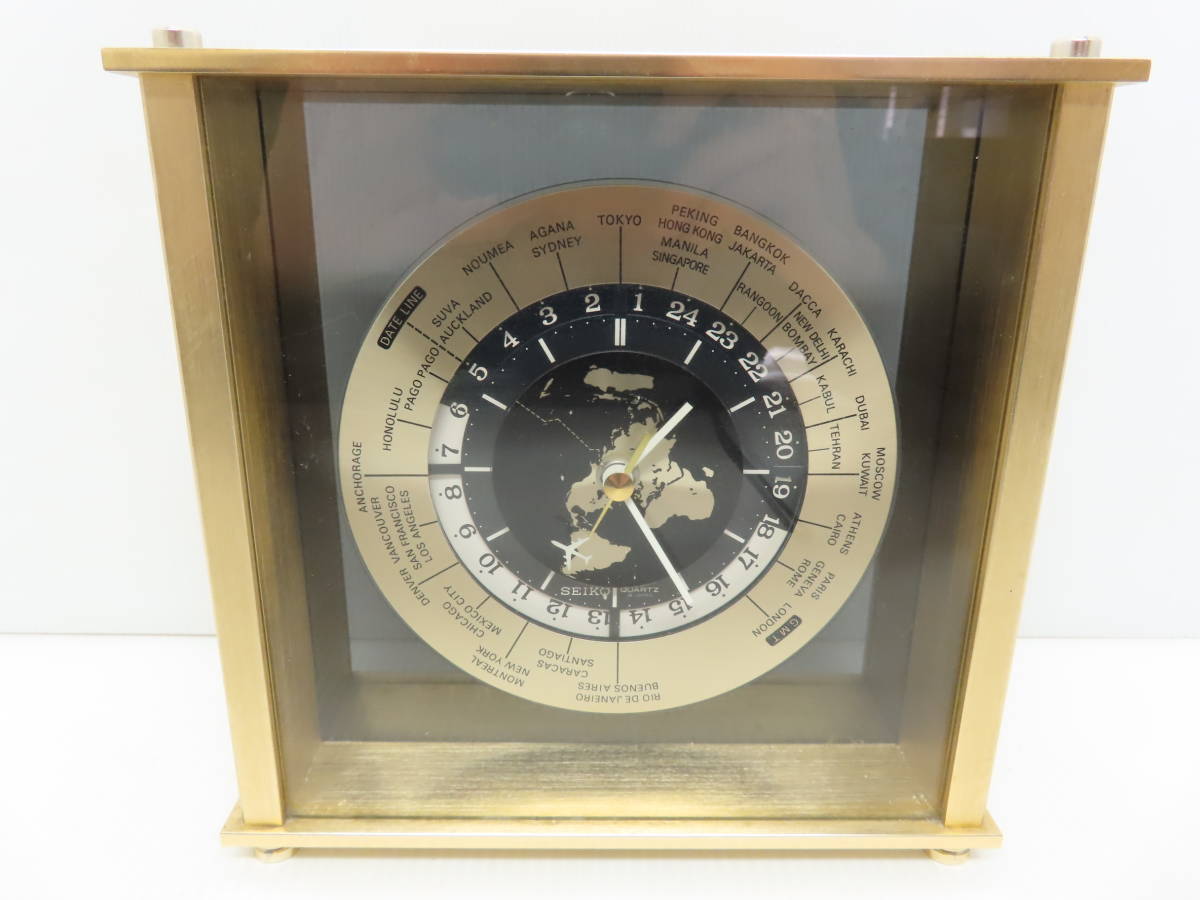 SEIKO ワールドタイム 掛時計世界時計