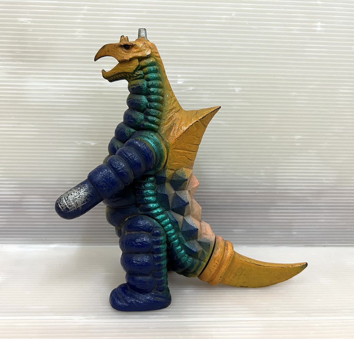 バキシム キングザウルス 怪獣 ソフビ ポピー 足型 当時物 ポピー バキシム ソフビ 人形 ウルトラ怪獣 ウルトラマンA