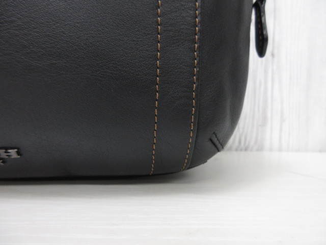 極美品 COACH コーチ ボディバッグ ウエストポーチ バッグ レザー