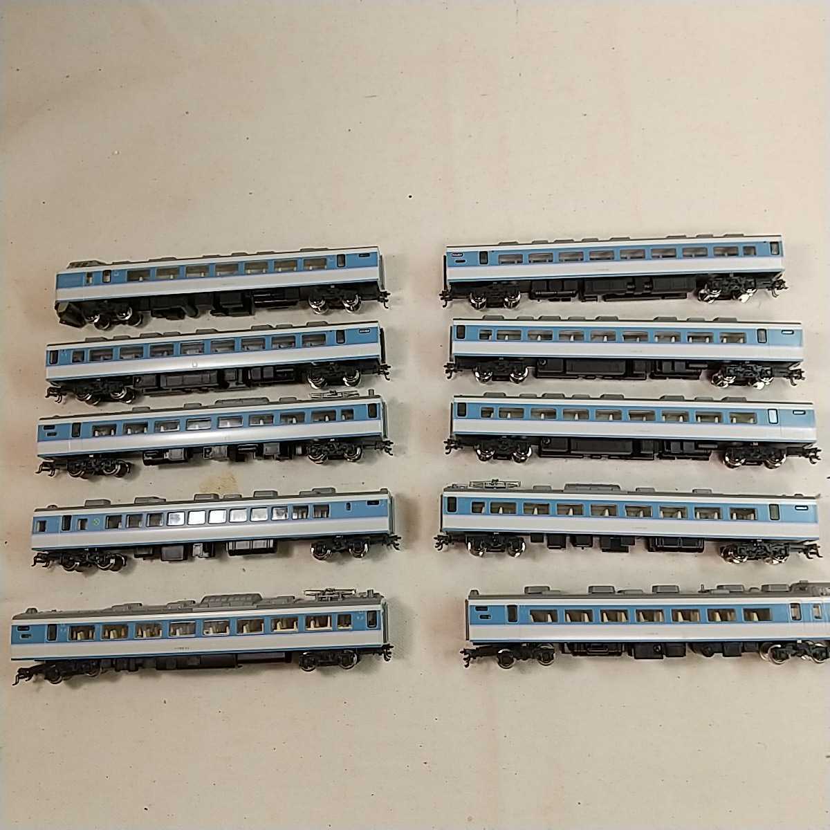 KATO Nゲージ 鉄道模型 10両まとめて ジャンク 中古】レア 鉄道模型 N