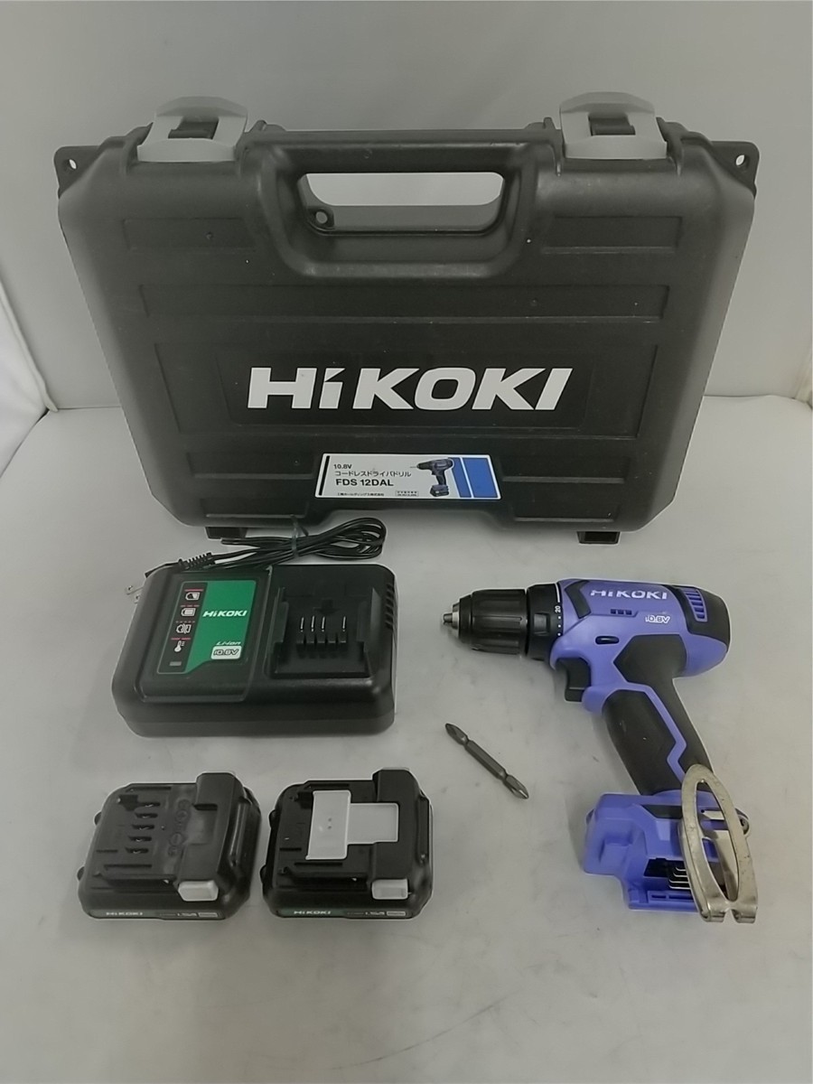 中古品HiKOKI (ハイコーキ) 10.8Vコードレスドライバドリル