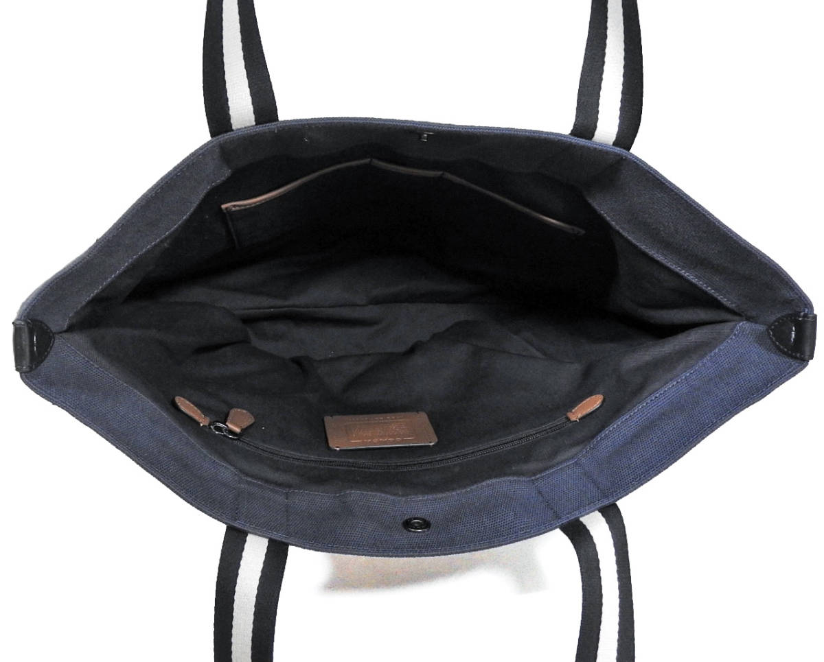 未使用同等】COACH コーチ キャンバス トートバッグ C4017 ネイビー