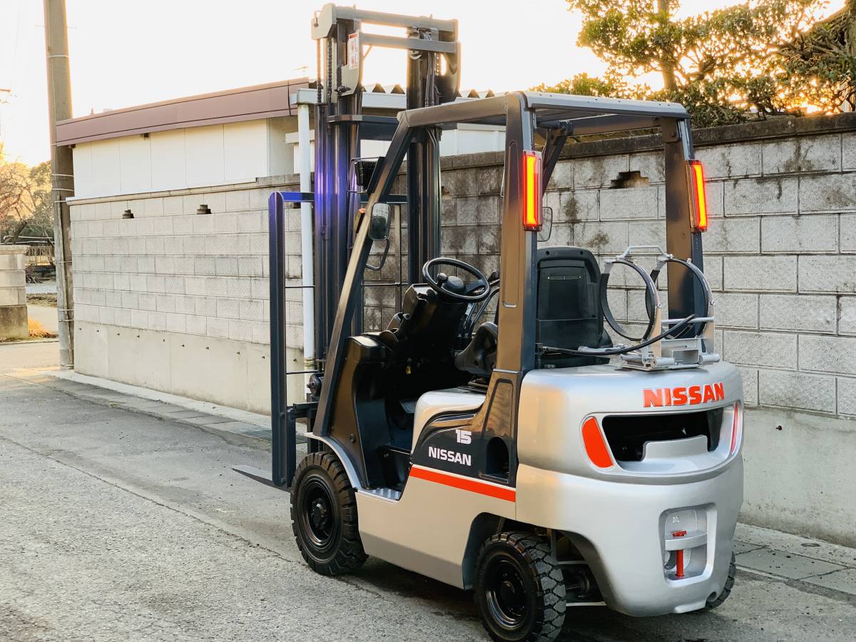 日産 フォークリフト 15 L01 L01A15D 1.5トン 最大揚高3.5メートル 