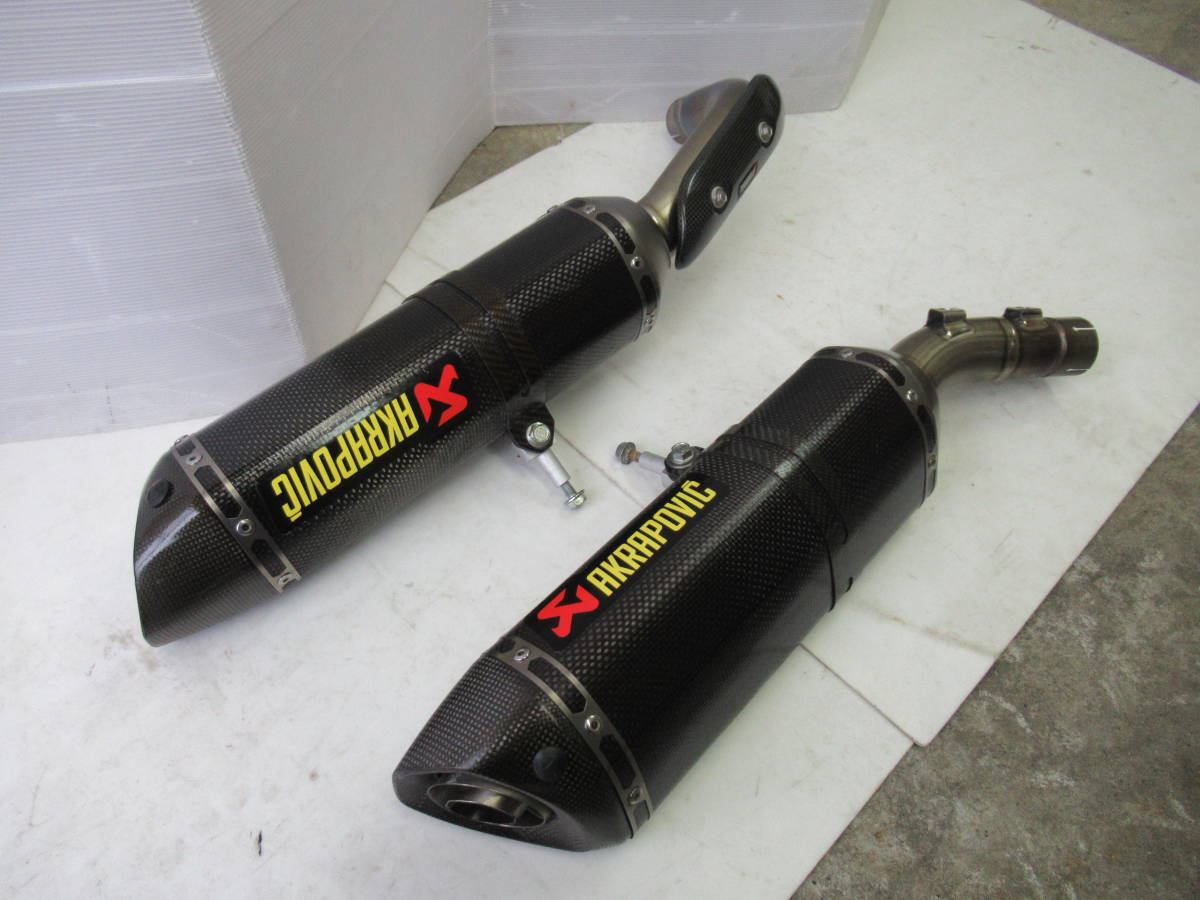 AKRAPOVIC YZF-R1 2009～2014適合 チタンカーボンサイレンサー