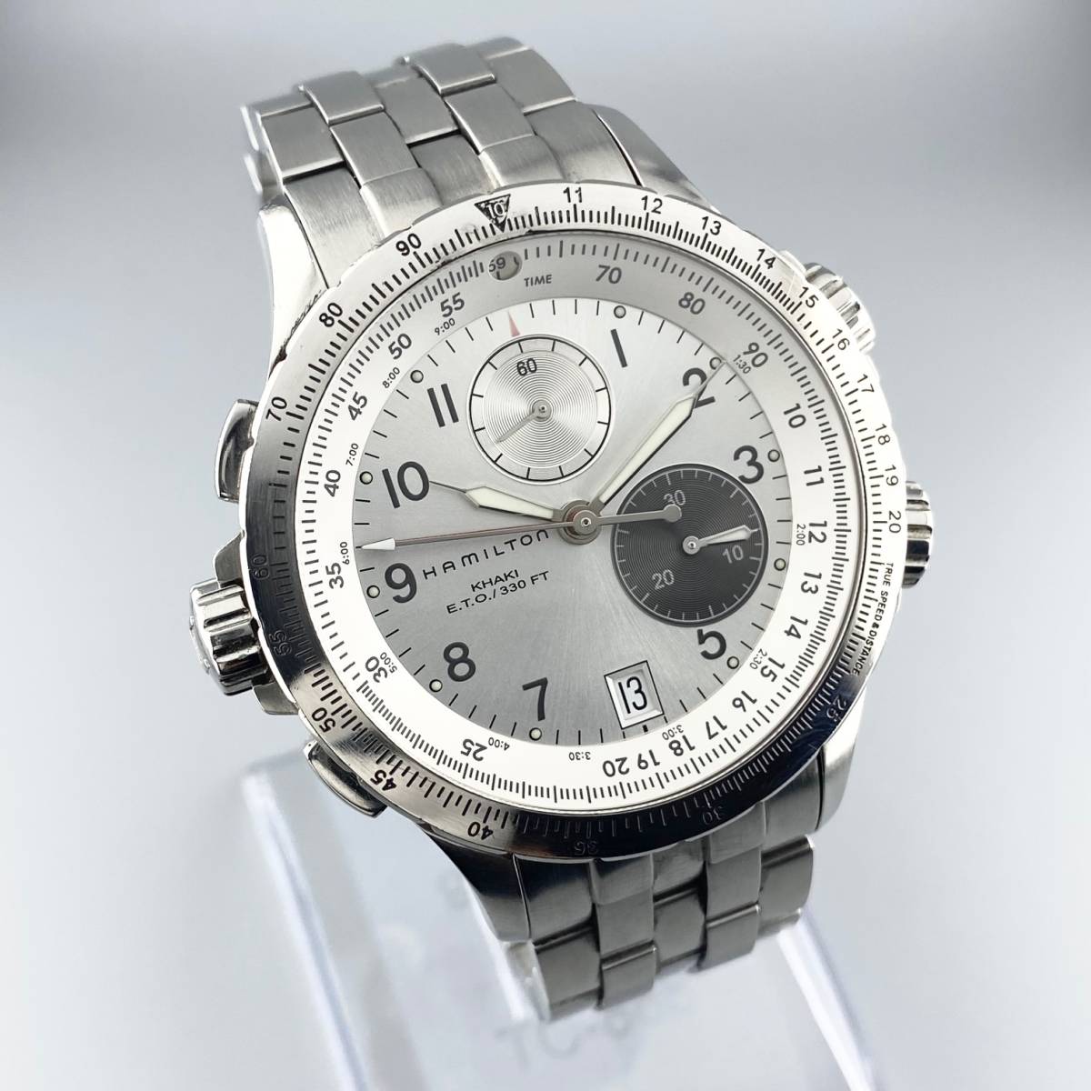 1円〜】HAMILTON ハミルトン 腕時計 メンズ クロノグラフ H776220