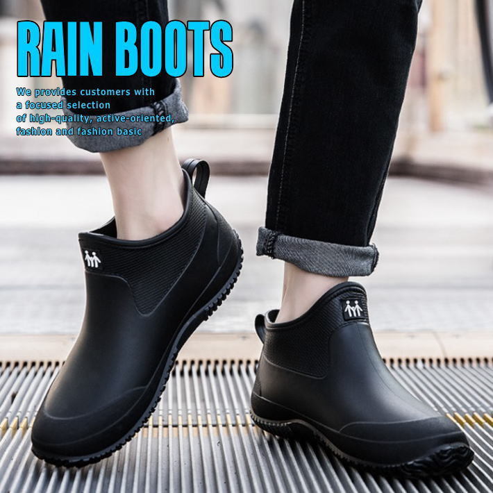 完全防水 おしゃれ レインブーツ 長靴 メンズ レインシューズ 靴 シュート丈 26 0cm ブラック ブラック 26 0cm 売買されたオークション情報 Yahooの商品情報をアーカイブ公開 オークファン Aucfan Com