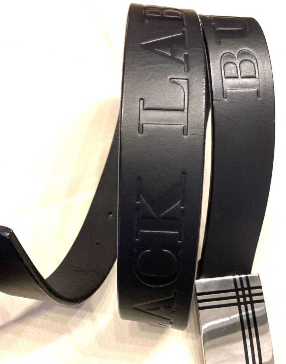 美品】BURBERRY BLACK LABEL バーバリーブラックレーベル ベルト