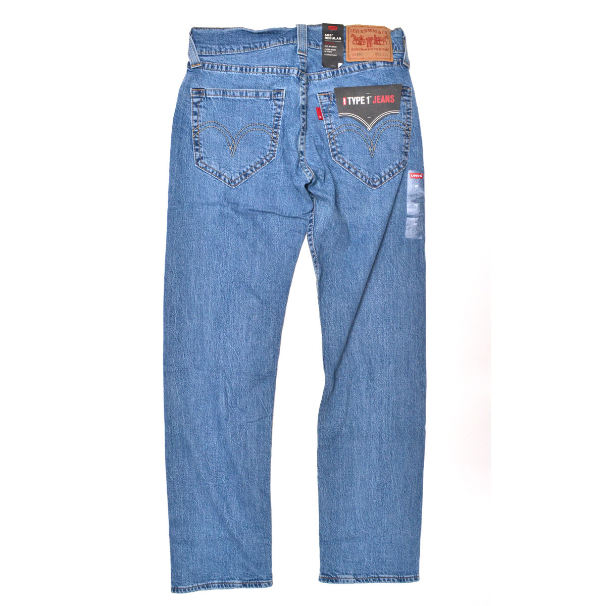 ●M80411 定価13200円 未使用 Levis リーバイス TYPE 1 52440-0004 ストレートデニムパンツ W36 メンズ リーバイス LEVI\u0027S 0 PLEATED TROUSER Brand