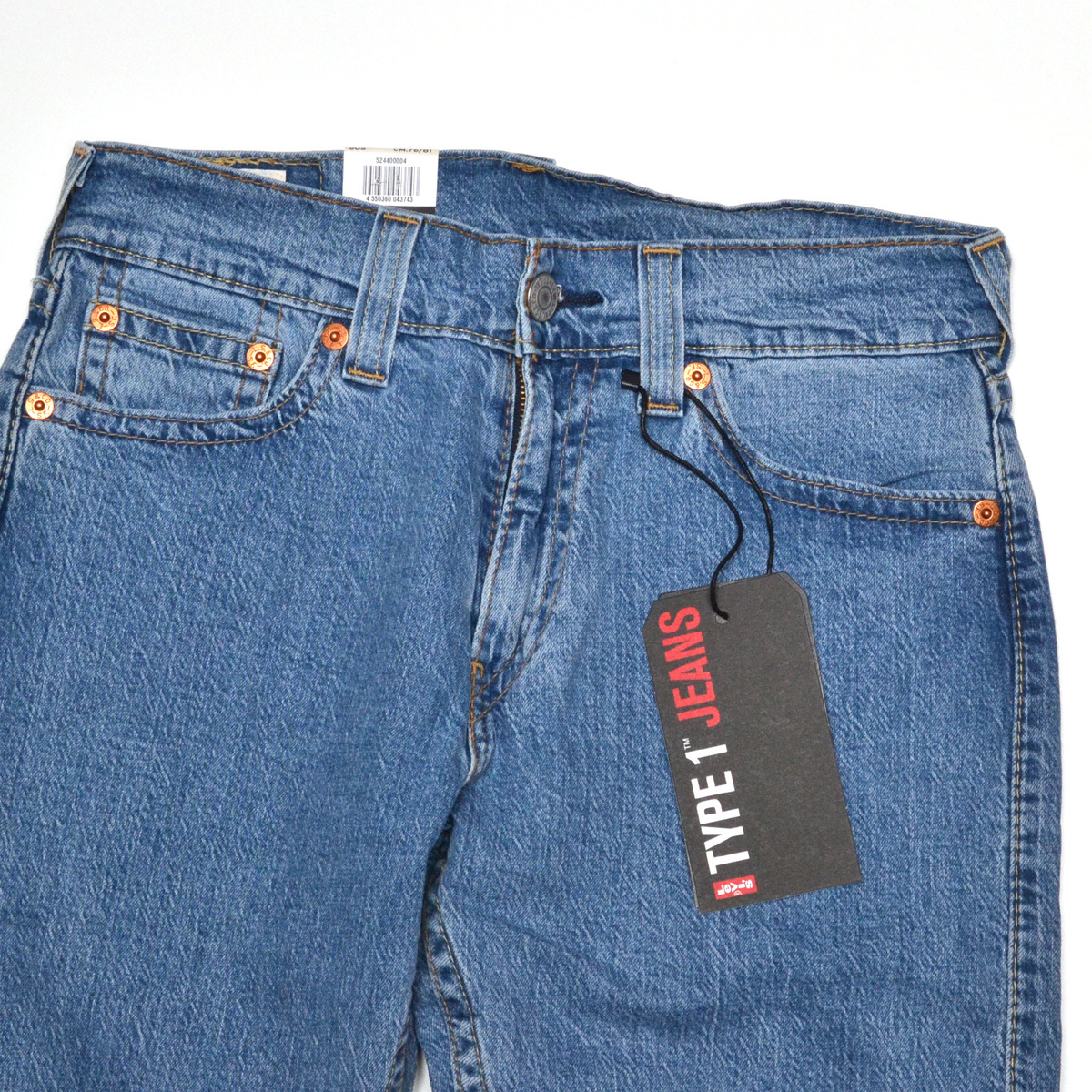 ●M80411 定価13200円 未使用 Levis リーバイス TYPE 1 52440-0004 ストレートデニムパンツ W36 メンズ リーバイス LEVI\u0027S 0 PLEATED TROUSER Brand