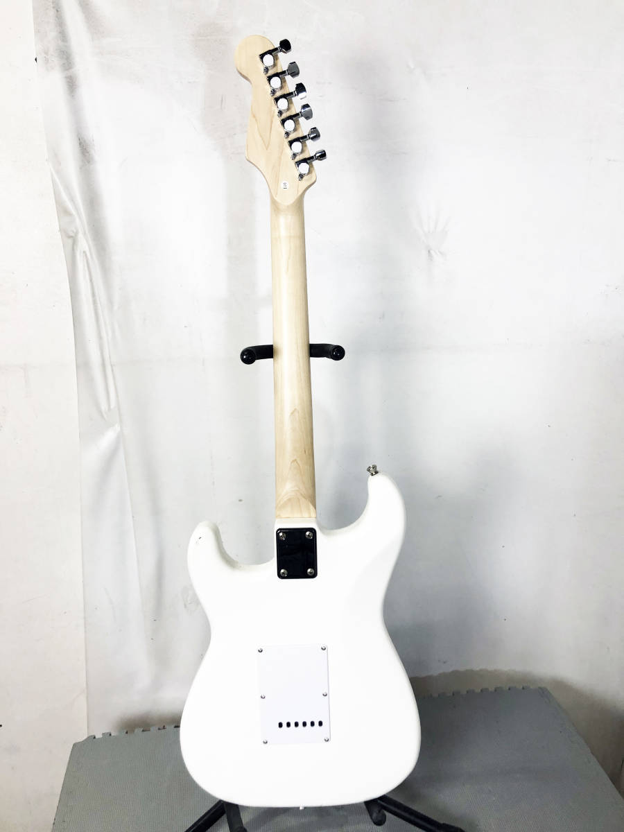 中古☆PLAYTECH プレイテック エレキギター ホワイト 白【Play Tech 
