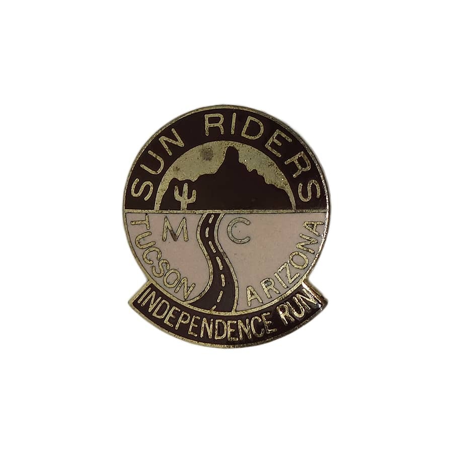 SUN RIDERS MC バイカー ピンバッジ ブローチ ピンバッチ ビンテージ(ブローチ)｜売買されたオークション情報、yahooの商品 ...