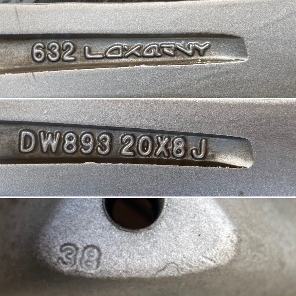 632 LOXARNY ロクサーニ マルチフォルケッタ 20インチ アルミホイール  