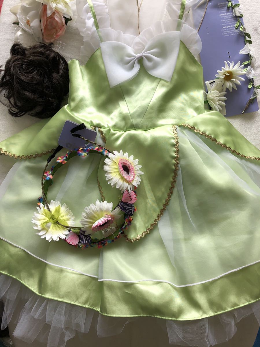 ディズニー ドレス ティンカーベル ディズニーストア 110 105 114cm 売買されたオークション情報 Yahooの商品情報をアーカイブ公開 オークファン Aucfan Com