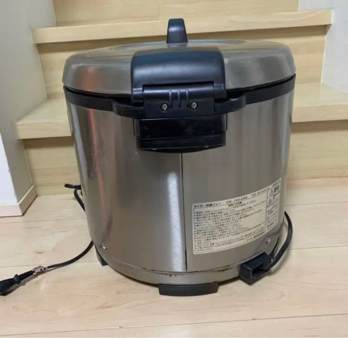 258 タイガー 炊飯ジャー Tiger JMO-A360 3.6L通電確認済みTIGER 業務用