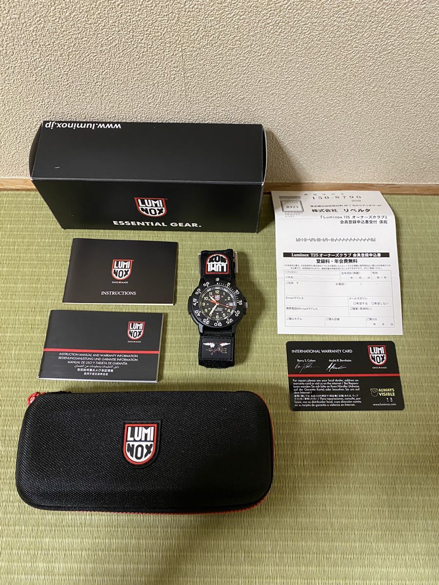 数回使用 ルミノックス 3001 RH RED HAN LUMINOX ネイビー 数回使用 ルミノックス 3001 RH RED HAN LUMINOX ネイビー