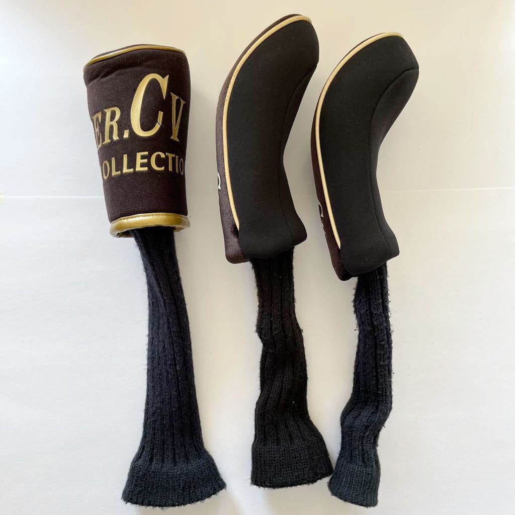 【220305C】 ゴルフクラブ ヘッドカバー 3個セット ロイヤルコレクション ROYALCOLLECTION SUPER.CV_2