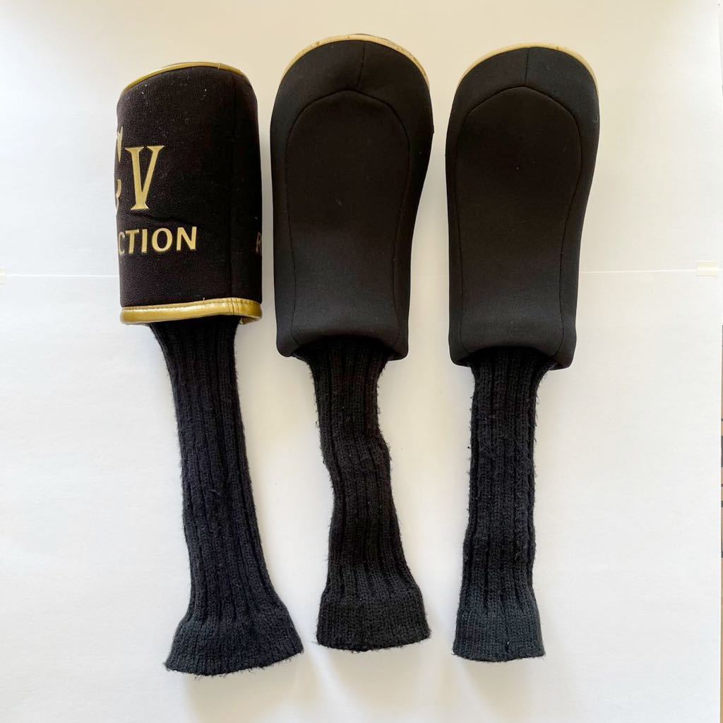 【220305C】 ゴルフクラブ ヘッドカバー 3個セット ロイヤルコレクション ROYALCOLLECTION SUPER.CV_3