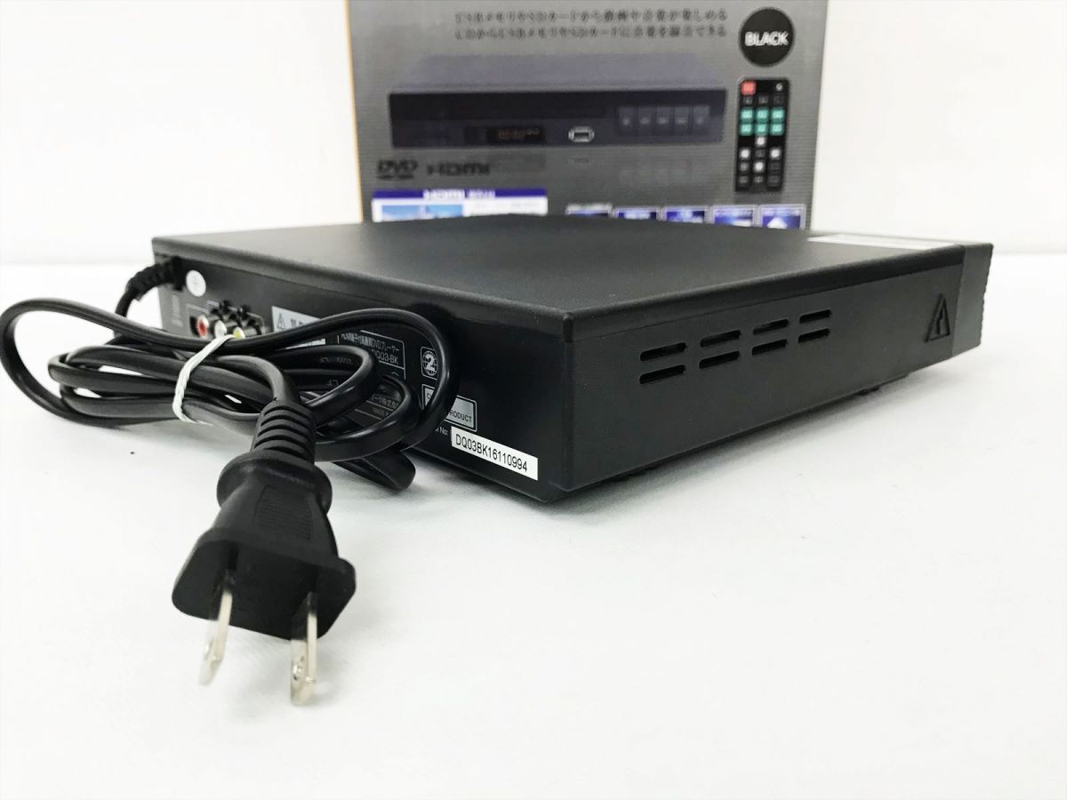 1円 ドン キホーテ 情熱価格 Dvdプレーヤー プレイヤー Dvdj Dq03 Bk ブラック Ec45 963jy F4 一般 売買されたオークション情報 Yahooの商品情報をアーカイブ公開 オークファン Aucfan Com