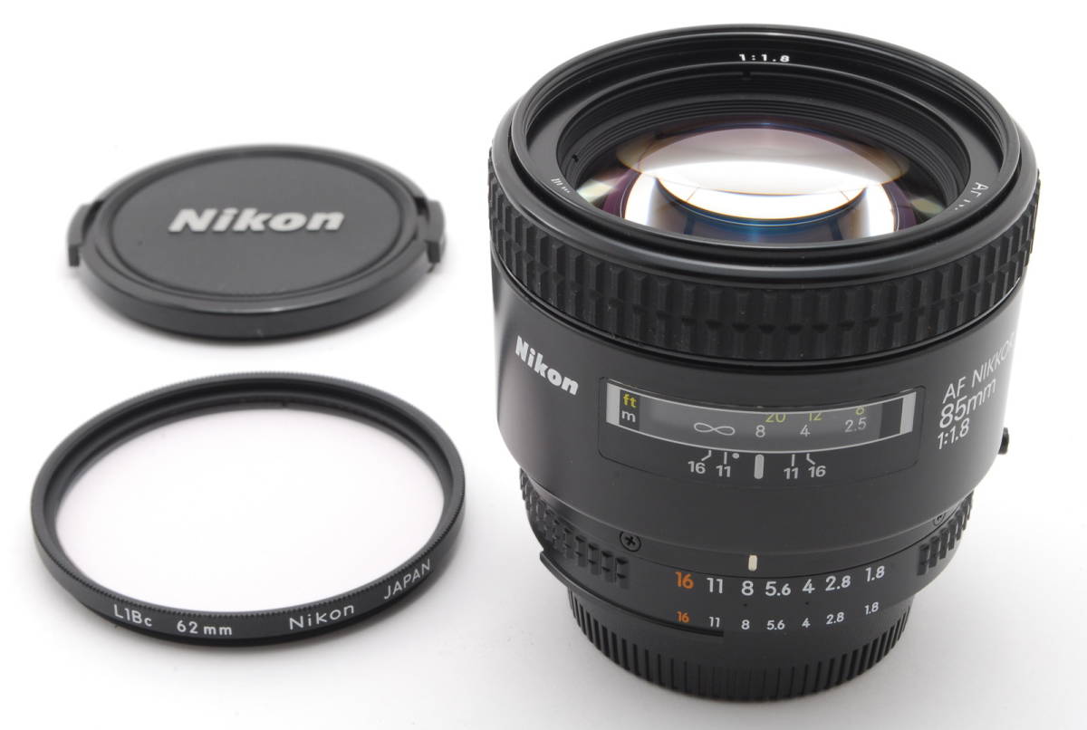 Nikon AI AF Nikkor 85mm f1.8 動作も写りもOKです。概ねキレイです 
