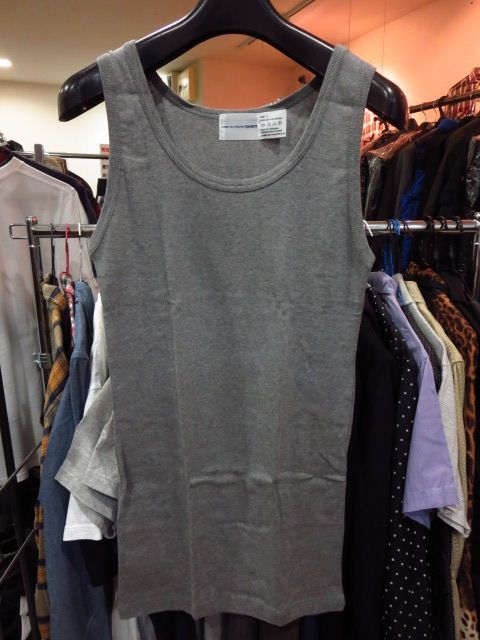 COMME des GARCONS SHIRT コムデギャルソンシャツ Fine Rib Tank Top 