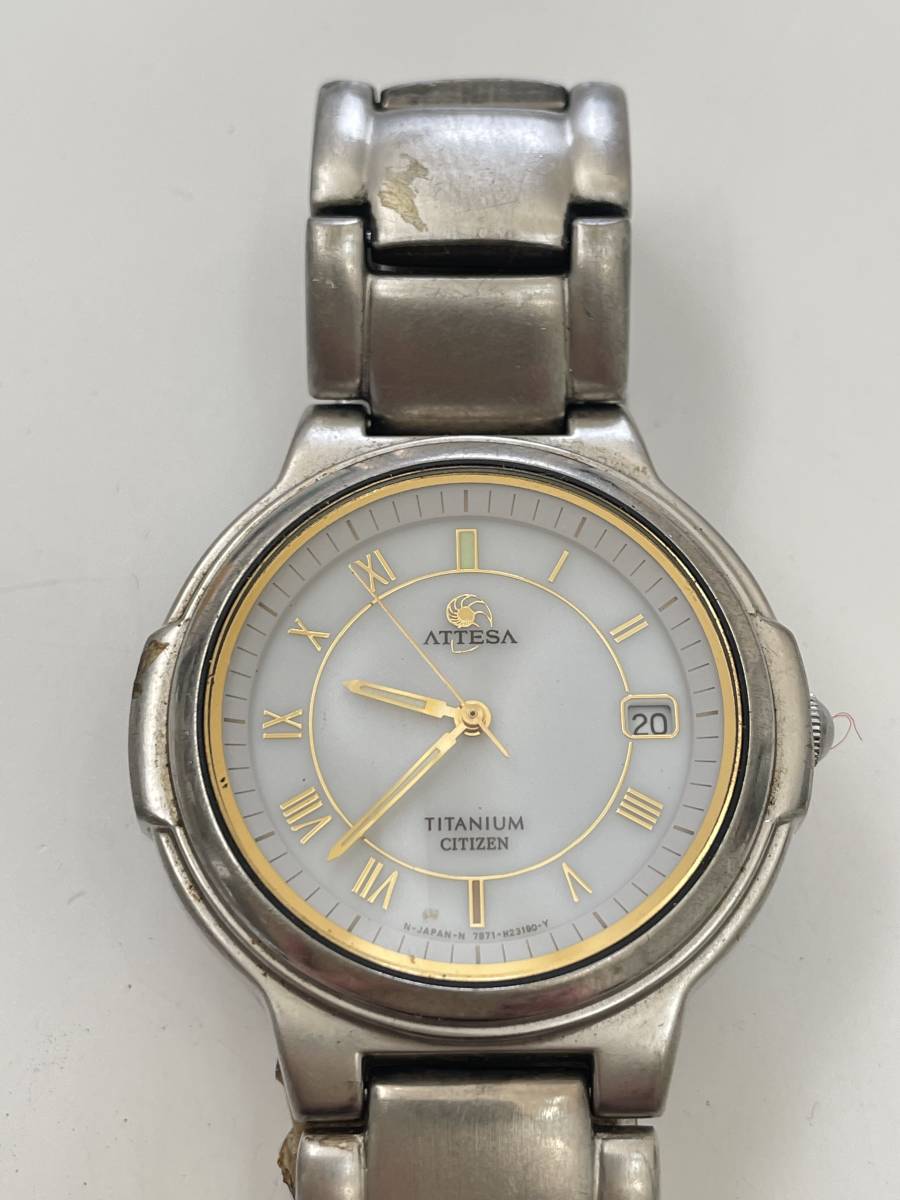 3528 480円～ 稼働品 CITIZEN/シチズン ATTESA アテッサ 7871-H14088 
