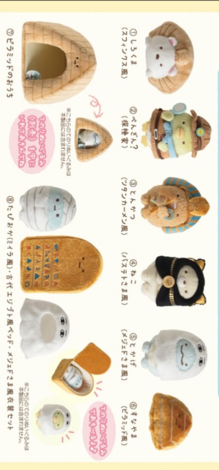 □入場者・会場限定品□】すみっコぐらし×古代エジプト展◇『てのり