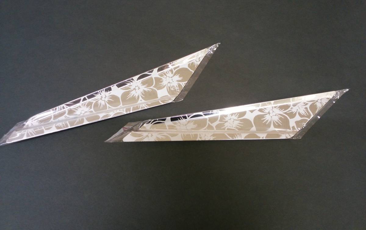 デコトラ ワイパー羽根 Ver.2 軽トラ用 右向き2枚 ブーゲン 全長27cm ウロコ Ver.1 全長約27ｃｍ - Yahoo!オークション 全長約41cm ウロコ柄 鏡面小 軽～2t車用
