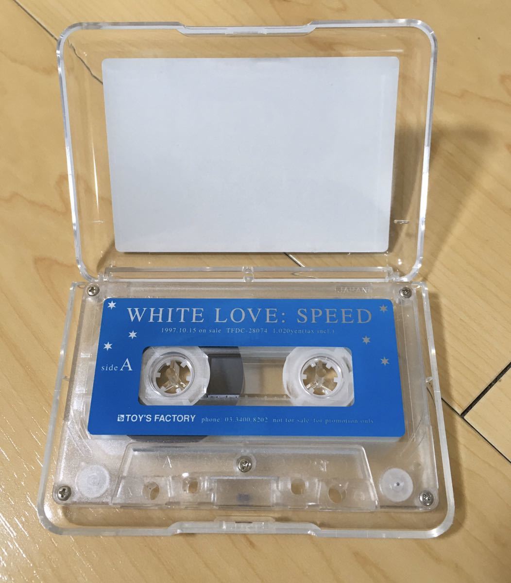 非売品 美品 カセットテープ SPEED WHITE LOVE デモテープ 貴重 レア
