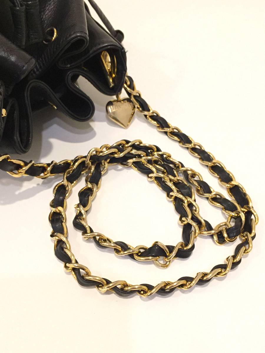 中古品】☆1スタ☆ MOSCHINO モスキーノ ヴィンテージ ハート