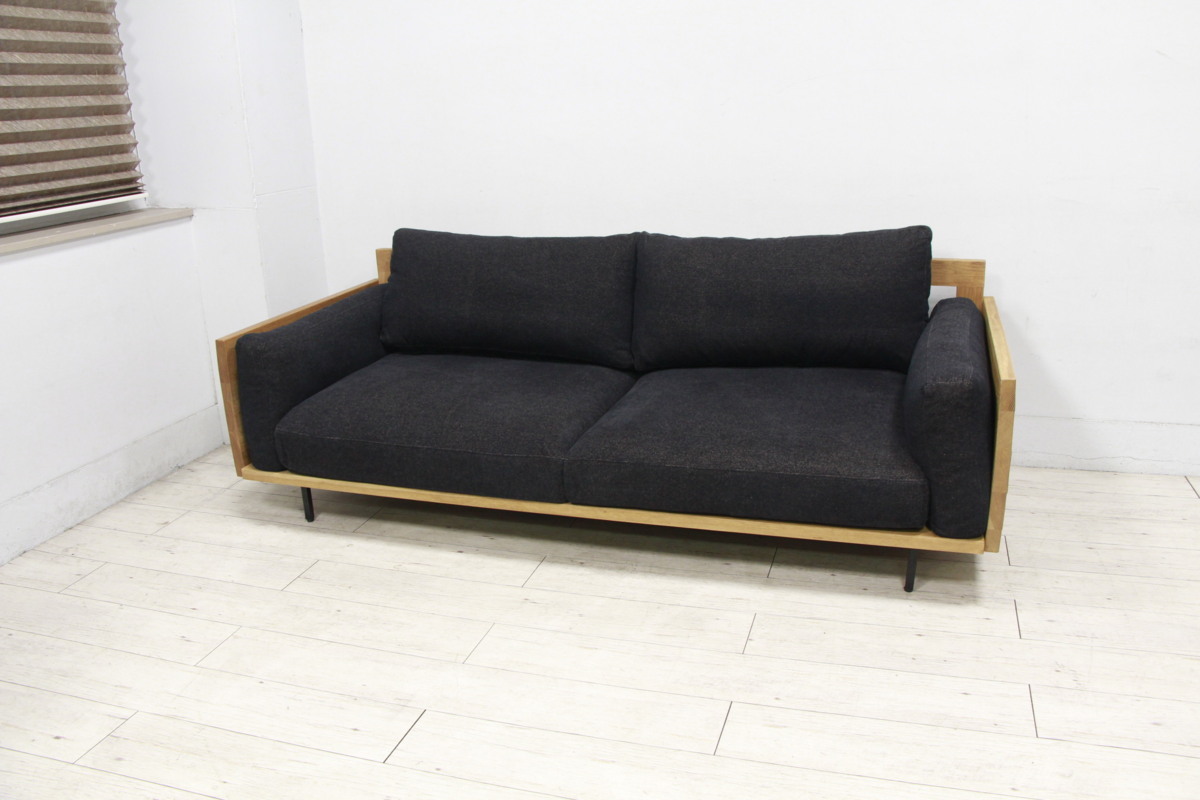 ☆中古美品☆ACME Furniture アクメファニチャー 3人掛けソファ 
