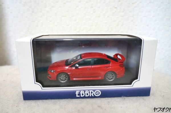 エブロ スバル WRX STI 2014 1/43 ミニカー VAB 赤 WRX STI 0 エブロ
