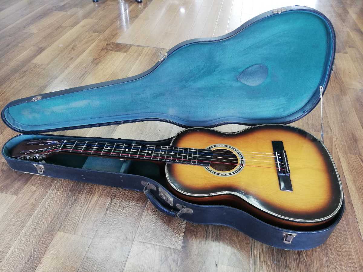 超レア、貴重「Ancoll guiter Cremona 」Mide in Nippon 1960年代 0 