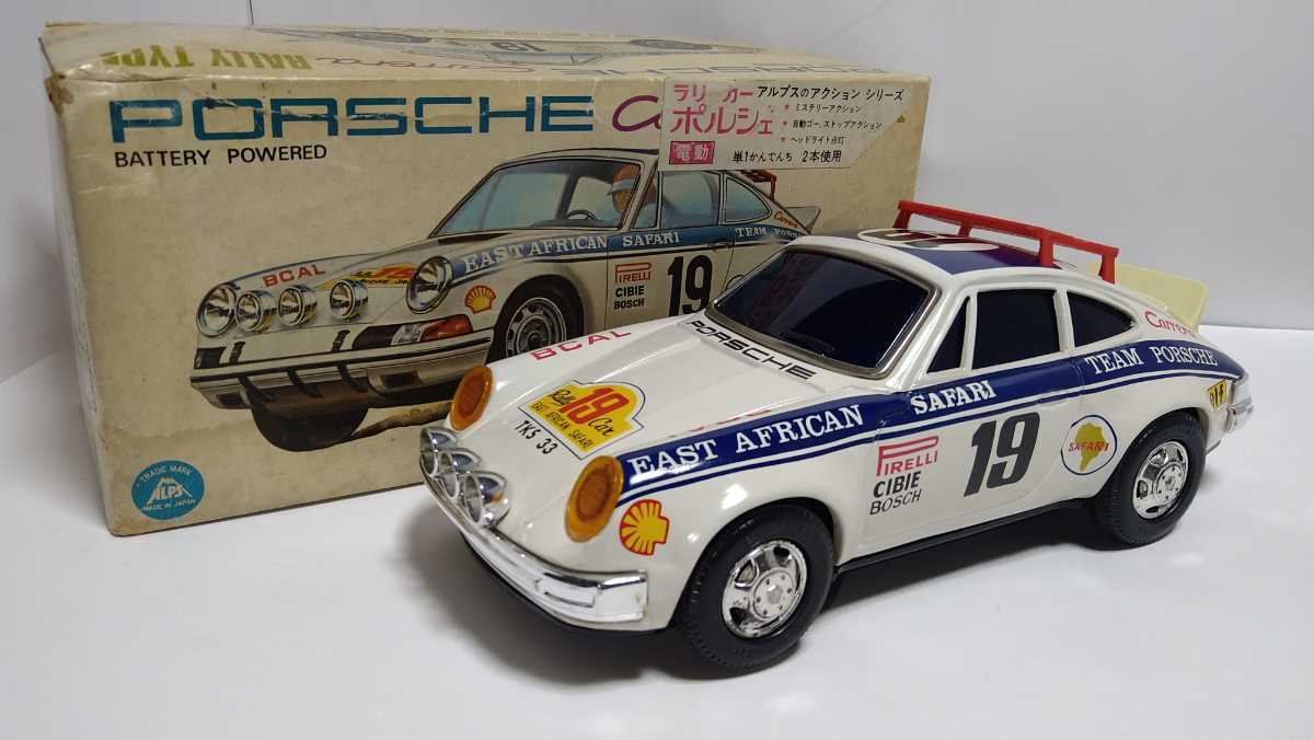 ALPS アルプス　アクションシリーズ　ポルシェ　PORSCHE　ブリキカー ALPS アルプス アクションシリーズ ポルシェ PORSCHE ブリキカー