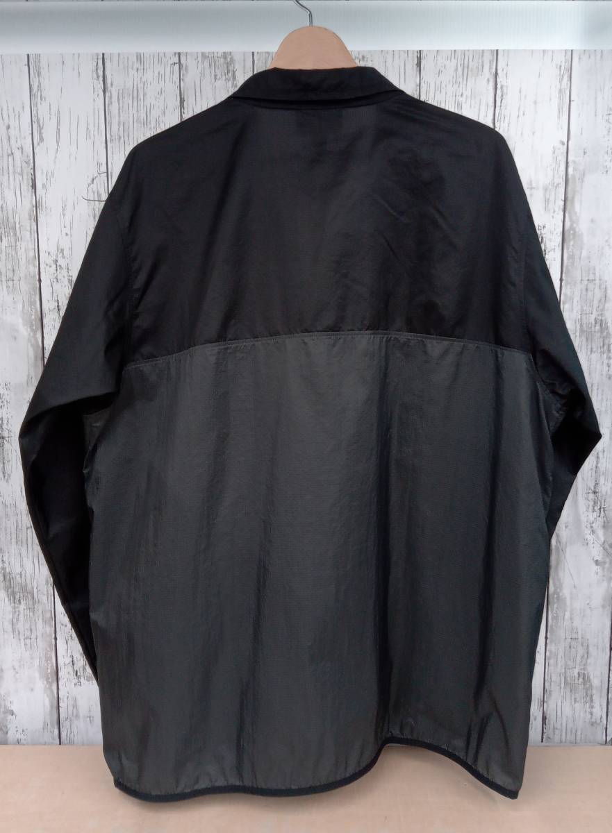 パタゴニア Houdini patagonia : 中古・古着通販 ナイロンジャケット Patagonia/パタゴニア/Houdini Snap-T Pullover/フーディニ・スナップT・プルオーバー/L/24150SP19/ブラック×グレー