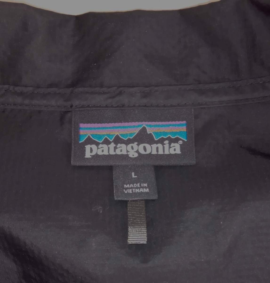 パタゴニア Houdini patagonia : 中古・古着通販 ナイロンジャケット Patagonia/パタゴニア/Houdini Snap-T Pullover/フーディニ・スナップT・プルオーバー/L/24150SP19/ブラック×グレー