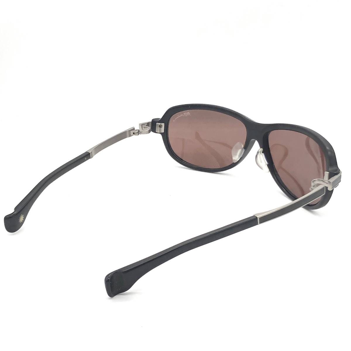 1円～☆美品☆ 999.9 feelsun / F-01NPM チタンフレーム 眼鏡 