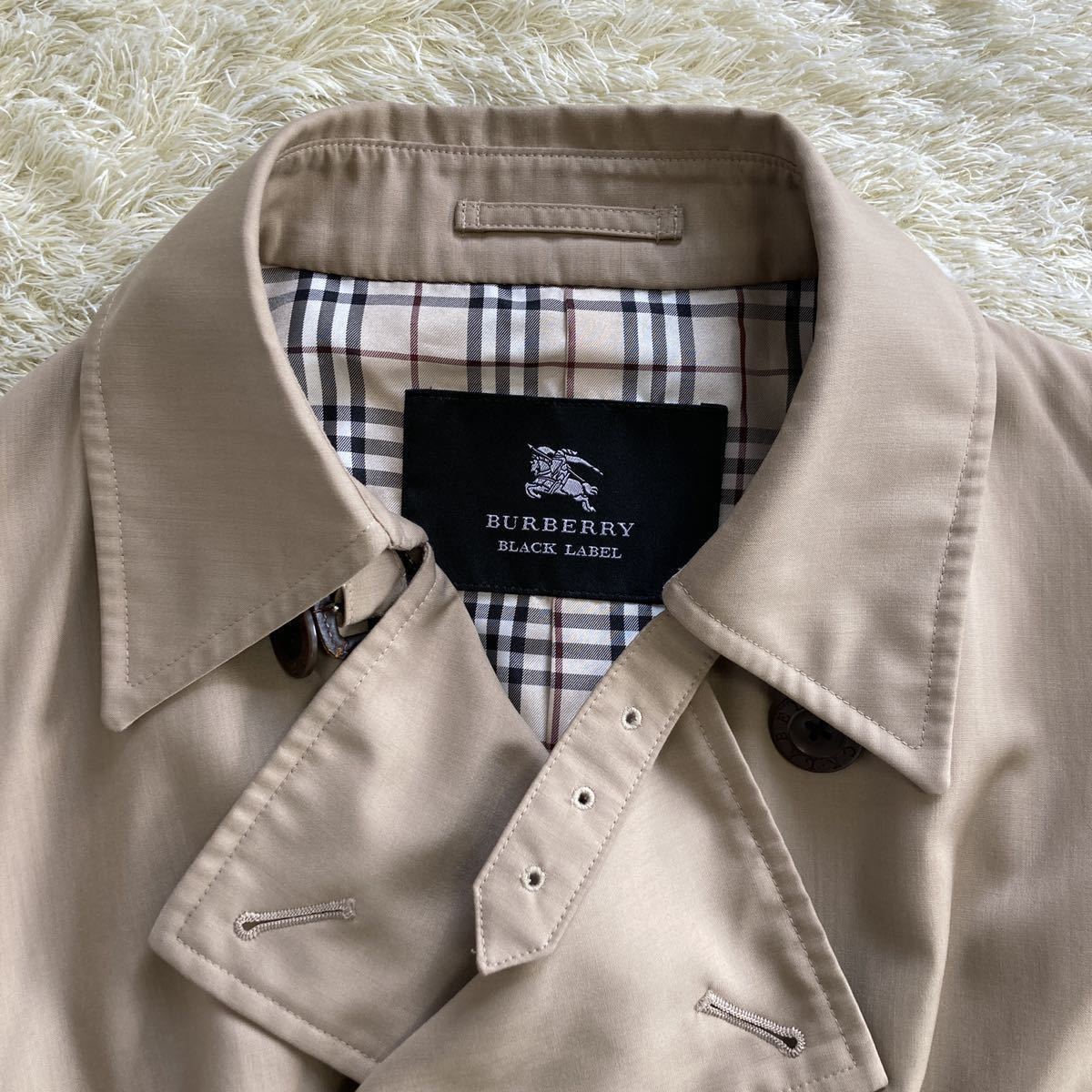 希少Lサイズ!! バーバリーブラックレーベル『最高峰の逸品』BURBERRY