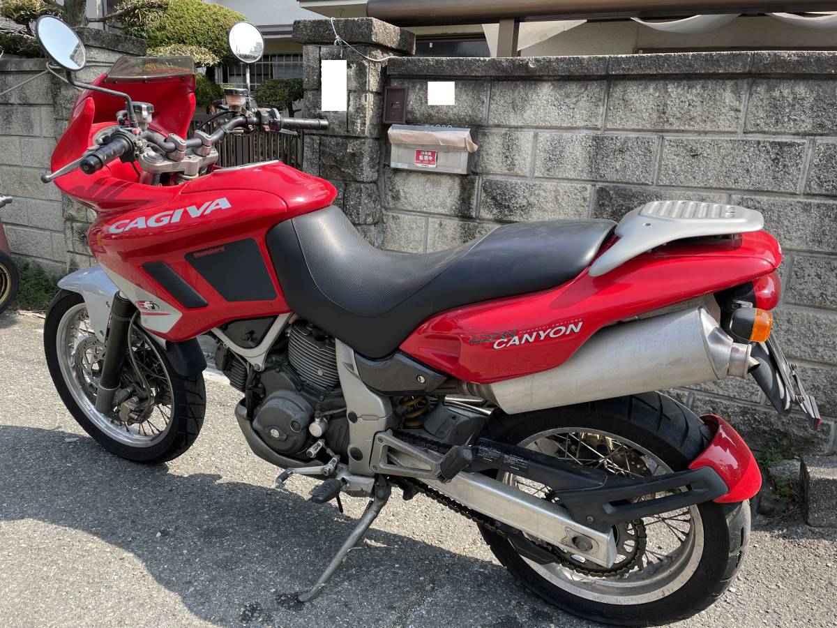 希少 Cagiva ガジバ グランキャニオン９００ 空冷 書類 鍵付き レストアベース車 Www Amrapalihotel Com