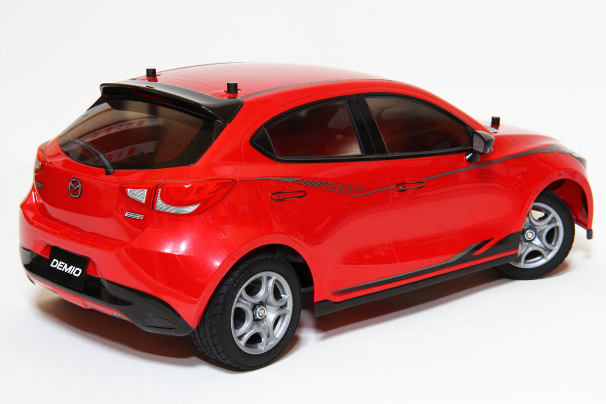 未走行 M-05 マツダ デミオ 540モーター＆HI-TECサーボ搭載済み。タミヤ TAMIYA MAZDA DEMIO_3