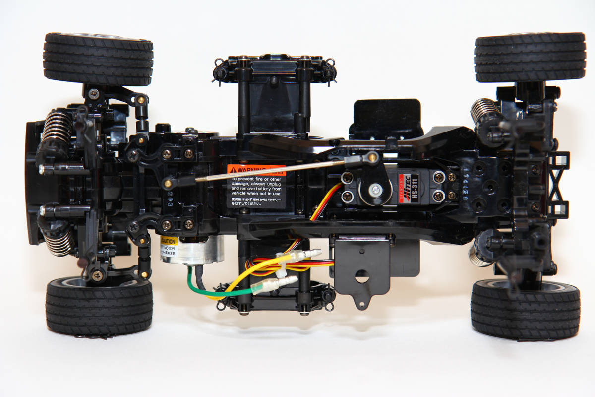 未走行 M-05 マツダ デミオ 540モーター＆HI-TECサーボ搭載済み。タミヤ TAMIYA MAZDA DEMIO_5