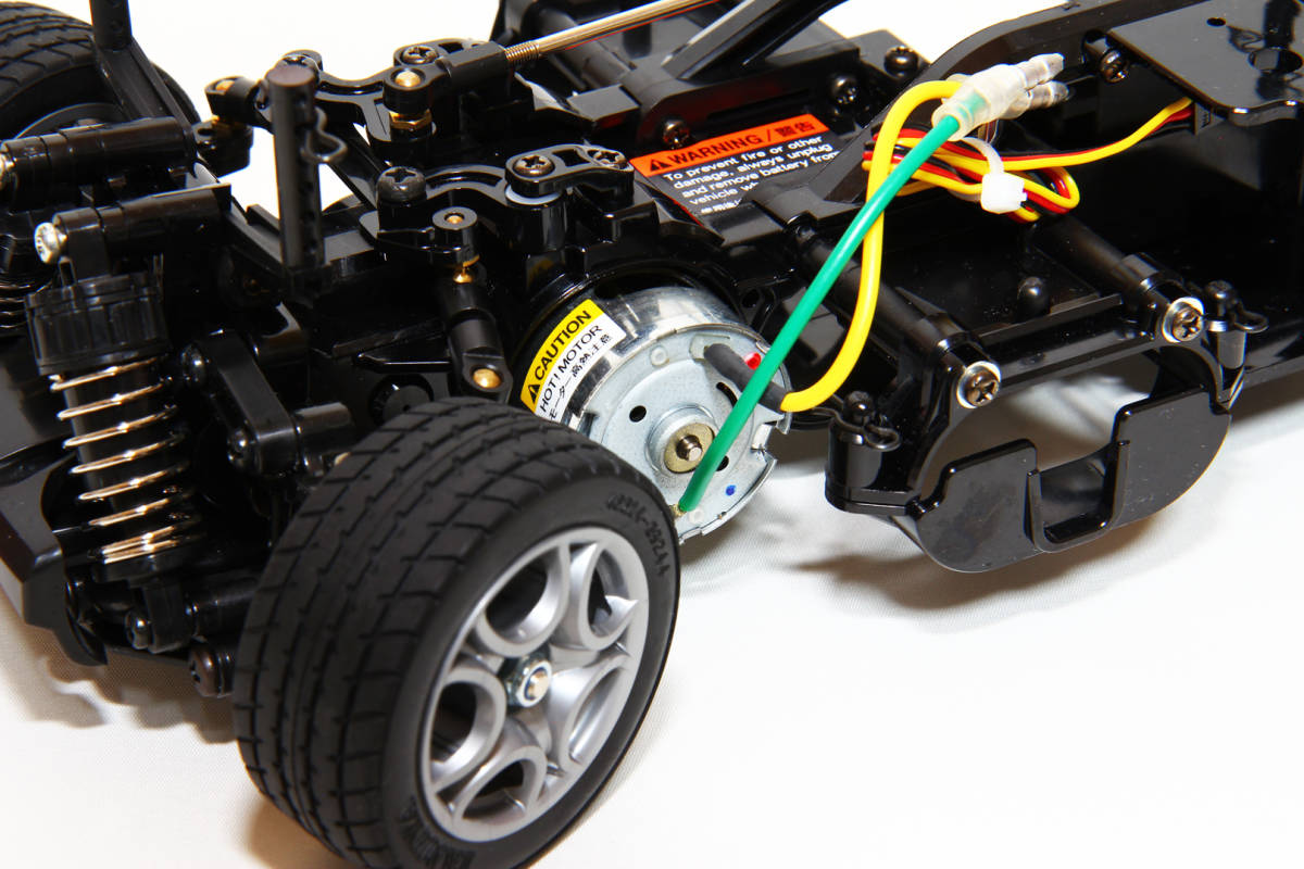 未走行 M-05 マツダ デミオ 540モーター＆HI-TECサーボ搭載済み。タミヤ TAMIYA MAZDA DEMIO_7