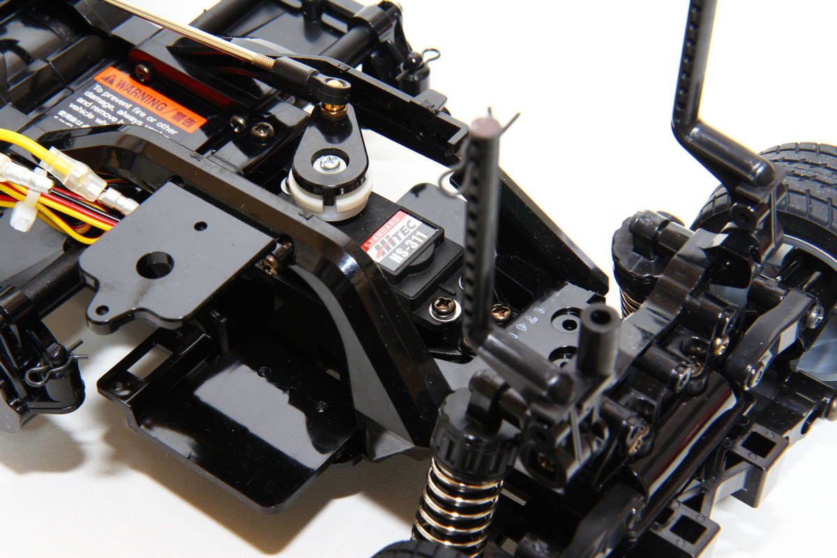 未走行 M-05 マツダ デミオ 540モーター＆HI-TECサーボ搭載済み。タミヤ TAMIYA MAZDA DEMIO_8