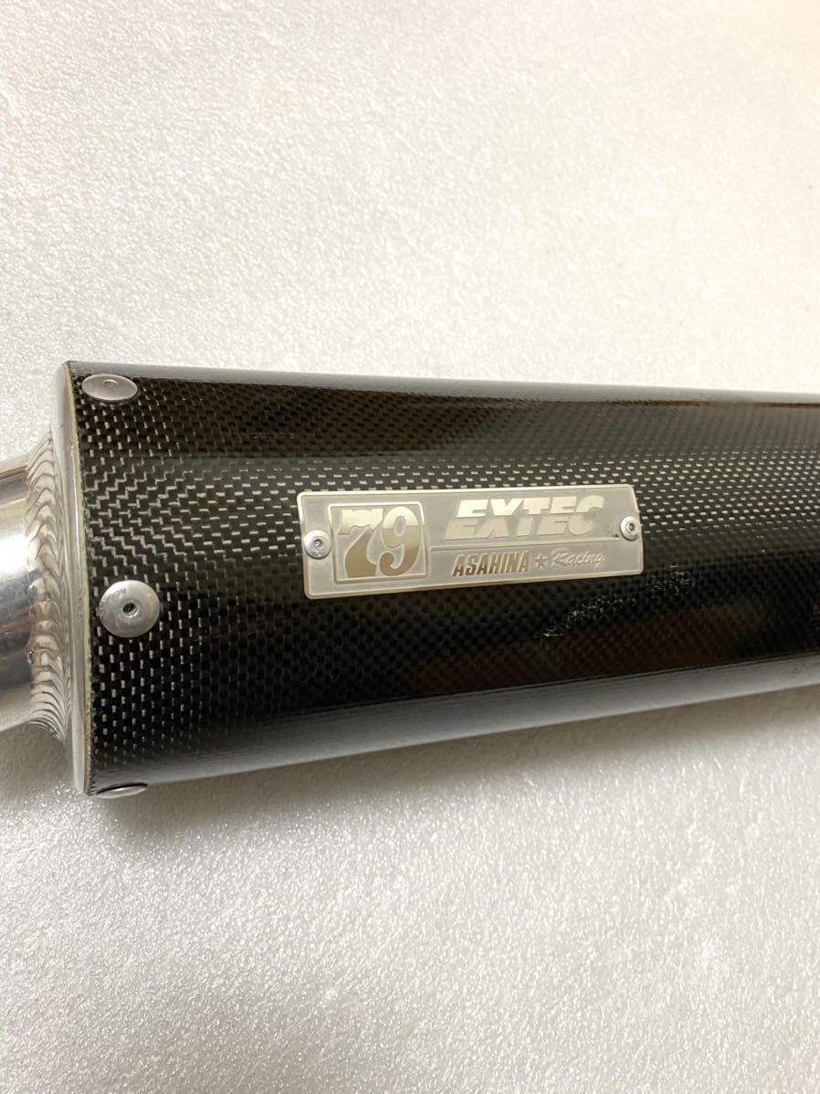 送料込 超希少 アサヒナレーシング サイレンサー 60.5 ZRX1200DAEG