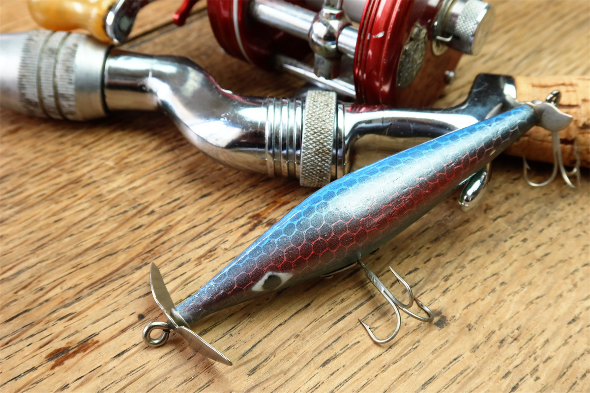 SMITHWICK HEDDON DYING FLUTTER 風 名称不明ウッドルアー/ 道楽 