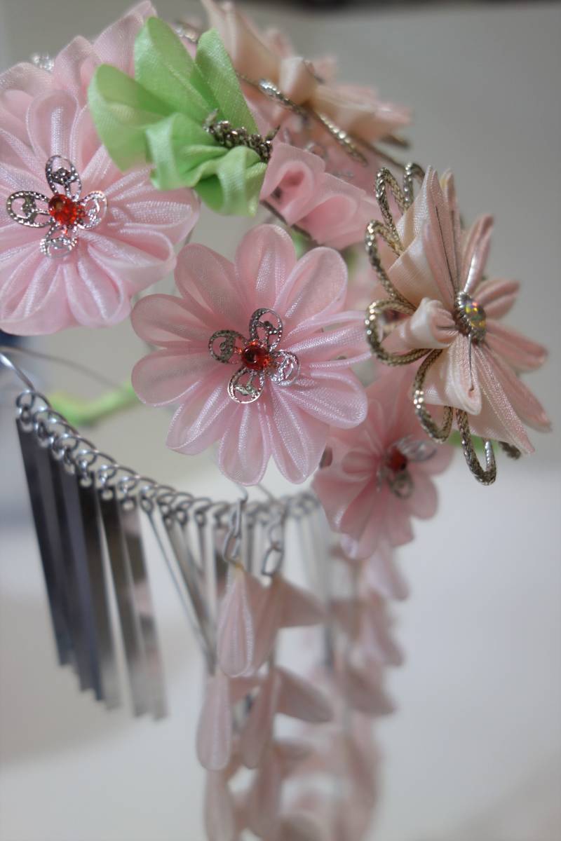 お手軽価格で贈りやすい 希少 京都 舞妓衣装 かんざし 髪飾り ピンク かんざし Tckaccountants Com Au